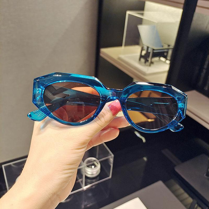 Personalized Hip Hop Cat Eye UV Proof Sunglasses
