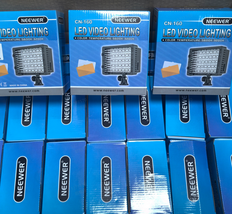 108 Units Neewer 160 LED Video Camera HD Lights