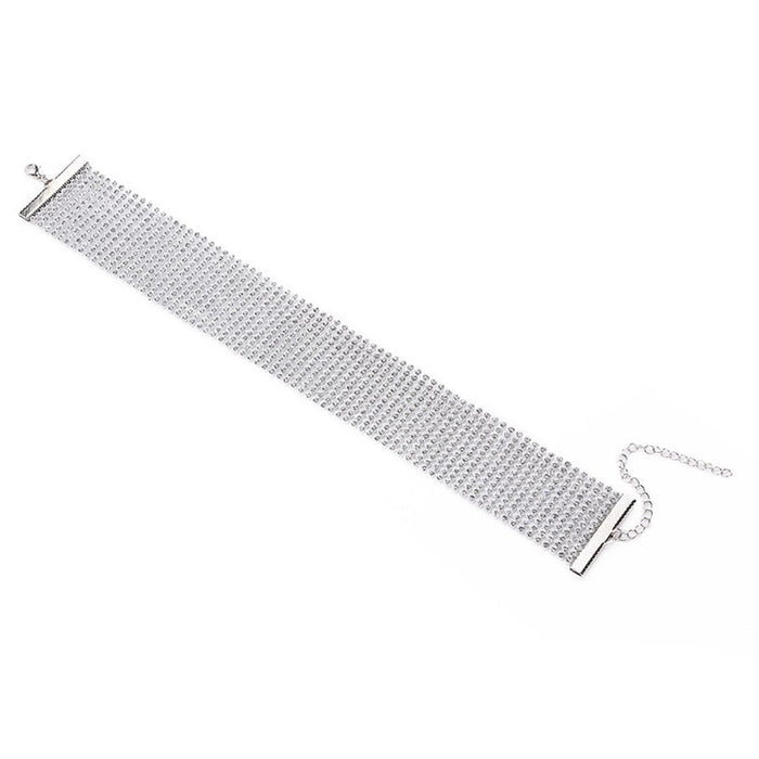 150 Pieces Women Rhinestone Choker Necklace