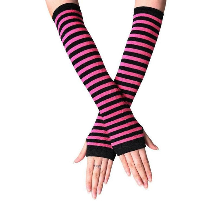 70 Pairs Women's Fingerless Cotton Arm Wrist Cover Sleeves