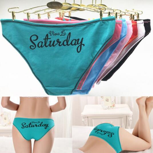105X Sexy Cotton Female Underwear Briefs