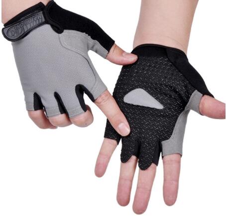 20 Pieces Cycling Anti-slip Anti-sweat Men Women Half Finger Gloves