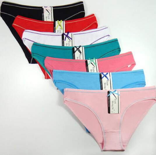 105X Sexy Cotton Female Underwear Briefs