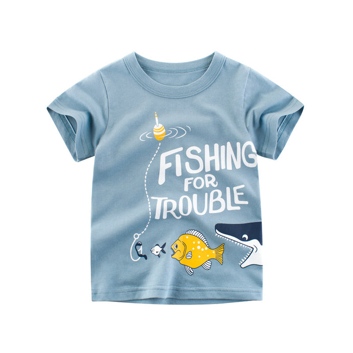 Boys' short sleeve T-shirt