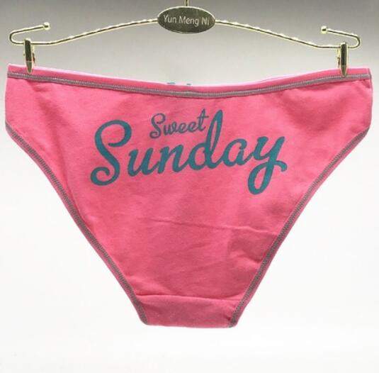 105X Sexy Cotton Female Underwear Briefs
