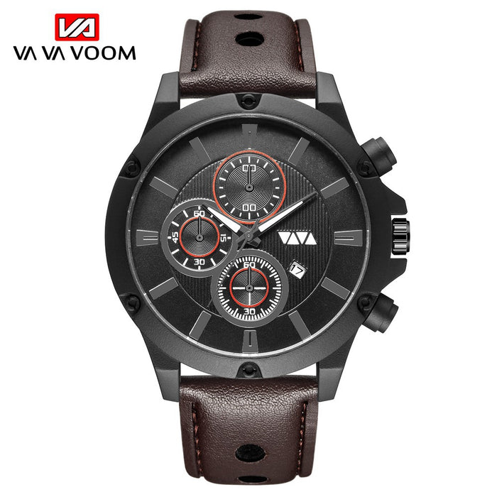 Sport Fashion Calendar Quartz Waterproof for Men Watch Relogio Masculino