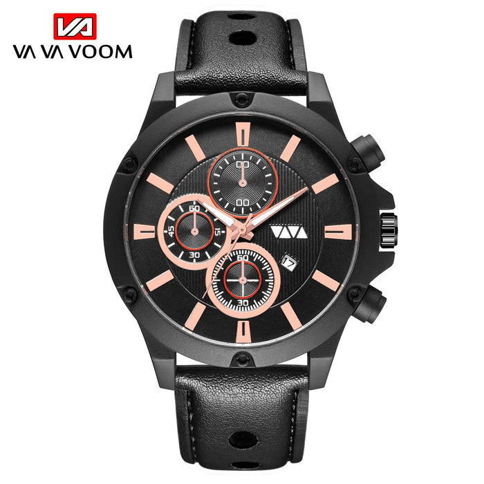 Sport Fashion Calendar Quartz Waterproof for Men Watch Relogio Masculino