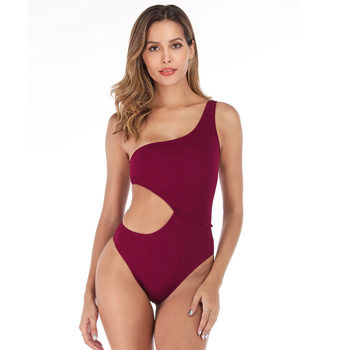Sexy Classic Stitched One-piece Bikini Swimsuit