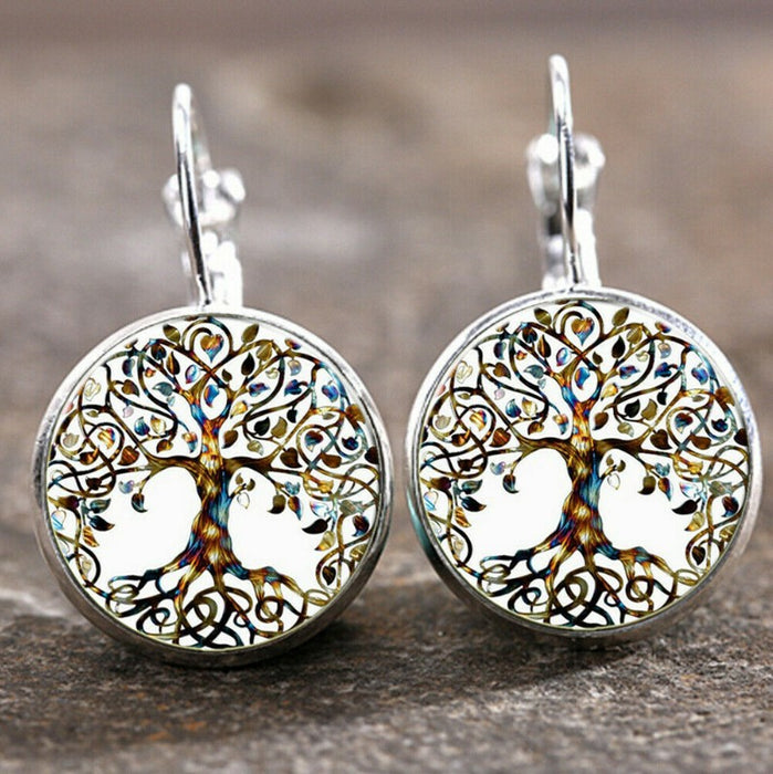 180 Pairs 18 Styles Moon Angel Pattern Earrings