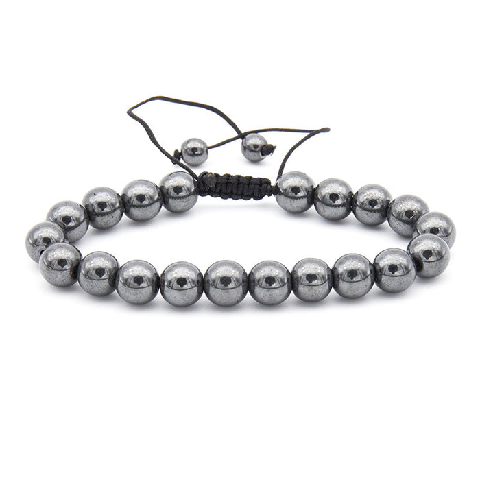 100 Pieces Handmade Natural Stone Weave Bracelet