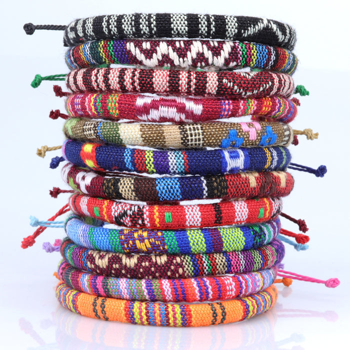 120X Teen Colored Surfer Rope Friendship Bracelets