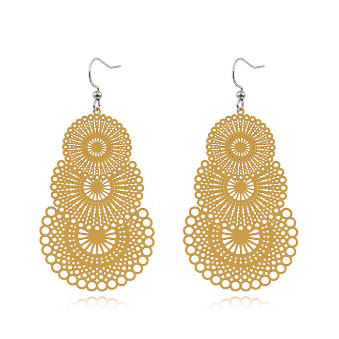 Boho Pattern Fashion colourful Earrings
