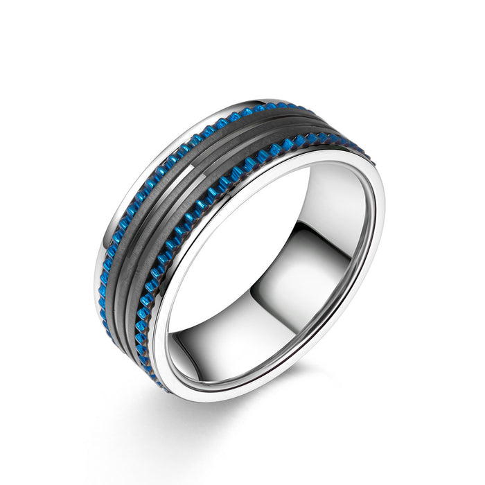 Fashion Simple Stainless Steel Gear Ring Jewelry