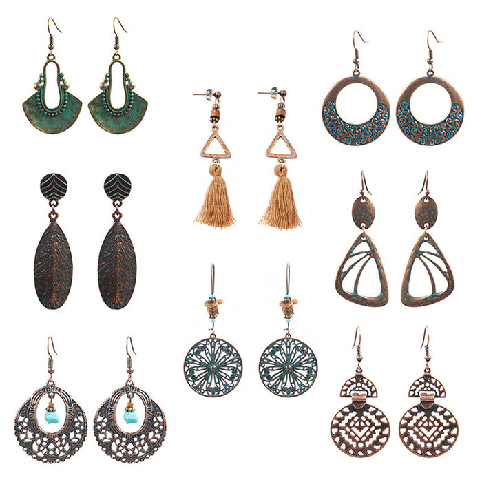 Fashion Vintage Special Women's Earring Set Jewelry
