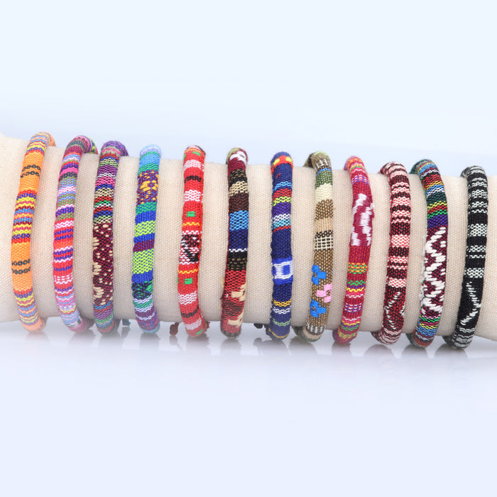120X Teen Colored Surfer Rope Friendship Bracelets