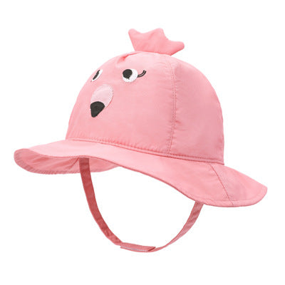 Summer Baby UV Sun Proof Cartoon Children's Fisherman Hat