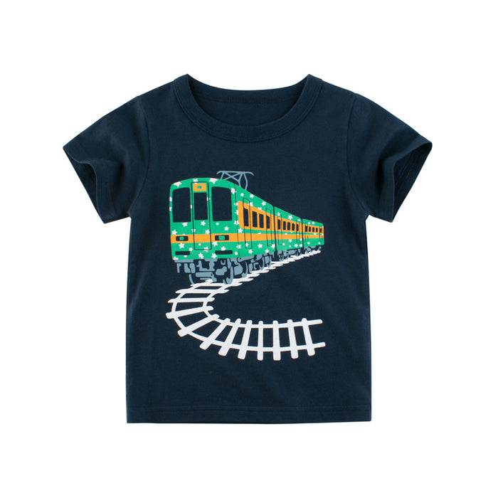 Boys' short sleeve T-shirt