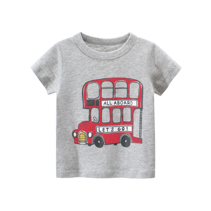 Children's short sleeved T-shirt