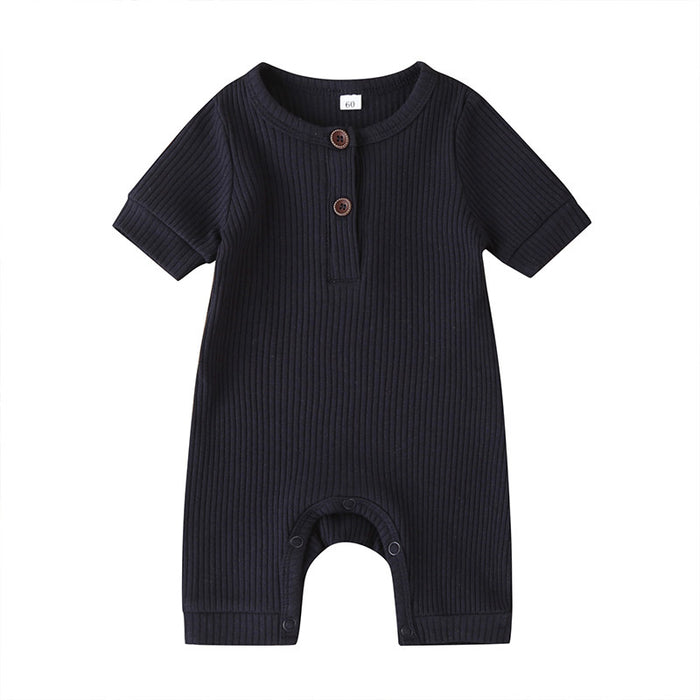 Summer Short Sleeve Baby Romper