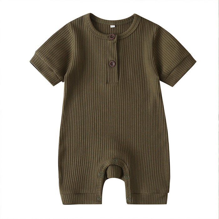 Summer Short Sleeve Baby Romper