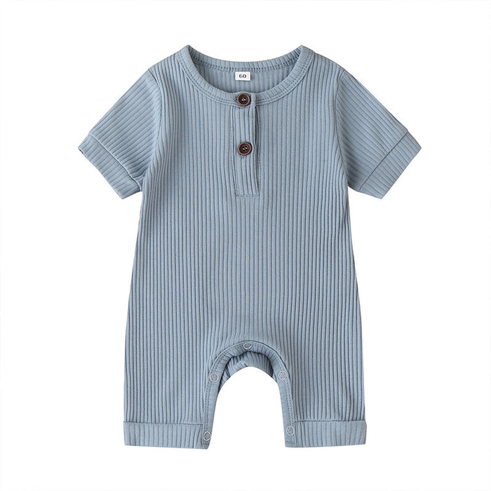Summer Short Sleeve Baby Romper