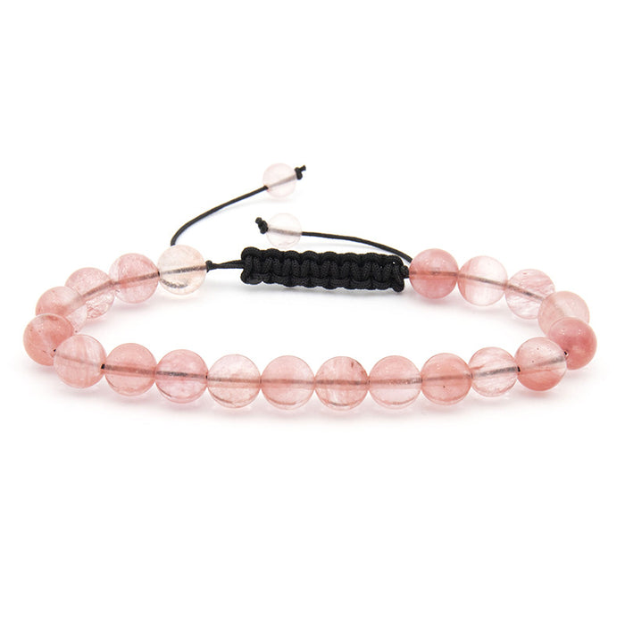 100 Pieces Handmade Natural Stone Weave Bracelet