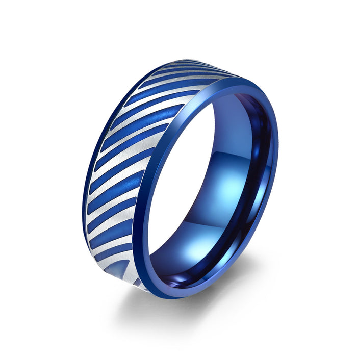 Men's Stainless Steel Titanium Steel Ring Jewelry