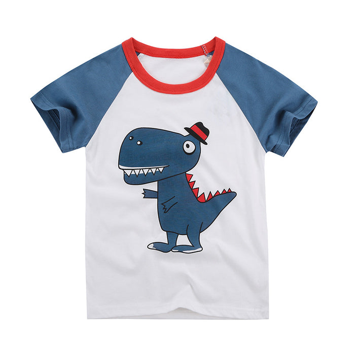 Boys' short sleeve T-shirt Zhongshan cartoon short sleeve