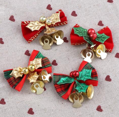 70Pcs Mixed Color Christmas Tree Decoration Bow