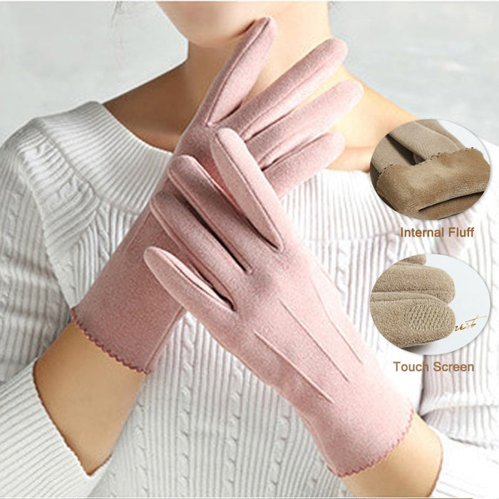 Winter Women Touchscreen Full Finger Gloves