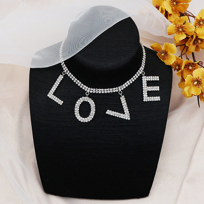 New Exquisite Necklace Personality Wild Love Clavicle Chain