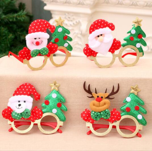 50Pcs Children Christmas Glasses Gift Props Decoration