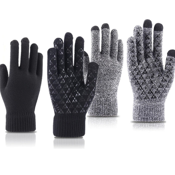 30 Pairs Men's Winter Warm Thickened Gloves-Assorted Styles