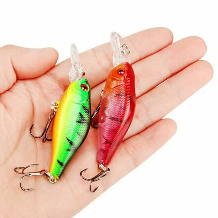 50 Pieces Mixed Styles Hard Bait Minnow Fishing Lures Wholesale —  BFFwholesale