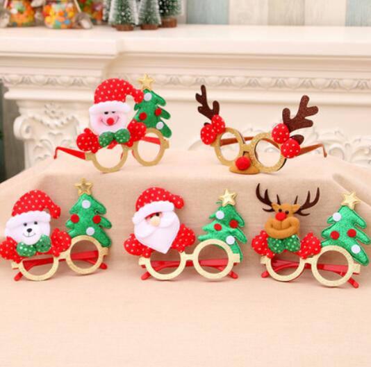 50Pcs Children Christmas Glasses Gift Props Decoration