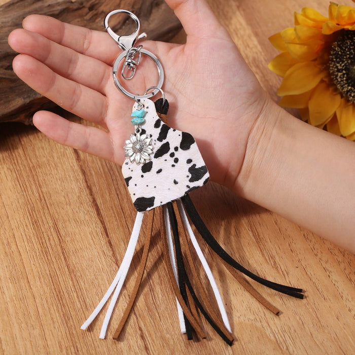 21 Pieces Vintage Tassels Handmade Keychain