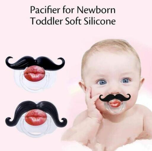 20pcs Of Food Grade Silicone Funny Baby Pacifier