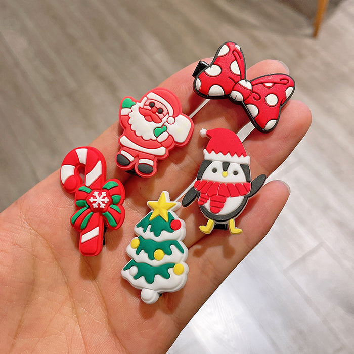 300 Pieces of Soft Christmas Series Hairpin