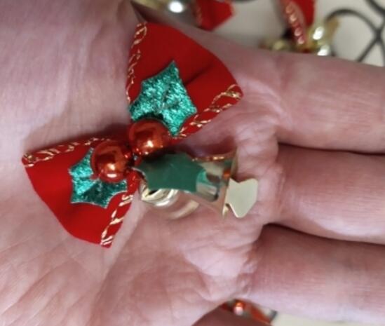 70Pcs Mixed Color Christmas Tree Decoration Bow