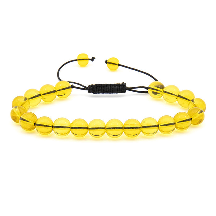 100 Pieces Handmade Natural Stone Weave Bracelet