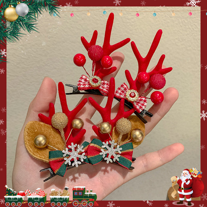 60Pcs Christmas Handmade Band Hair For Children