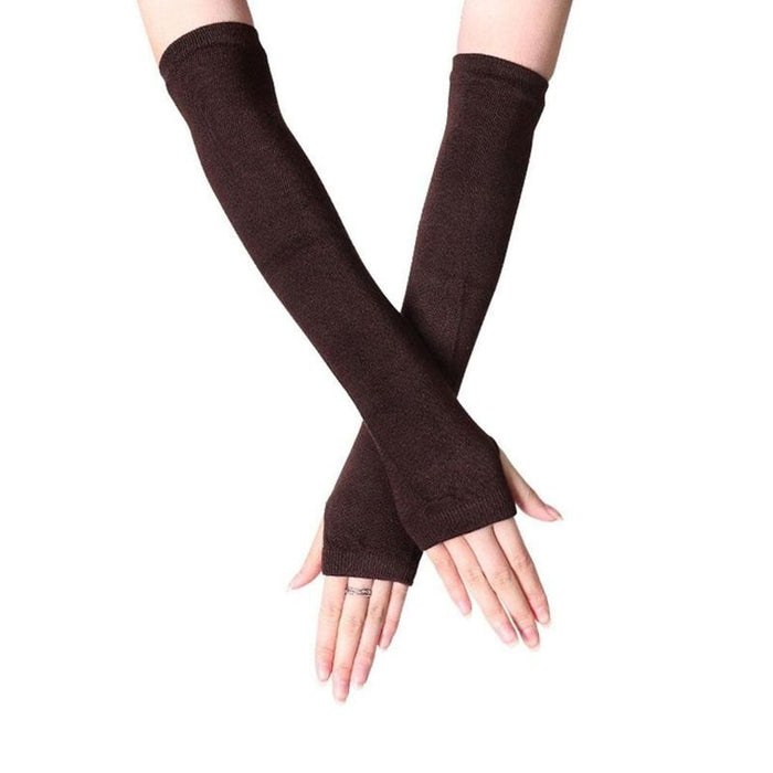 70 Pairs Women's Fingerless Cotton Arm Wrist Cover Sleeves