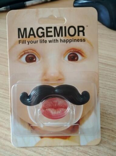 20pcs Of Food Grade Silicone Funny Baby Pacifier