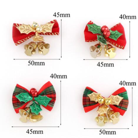 70Pcs Mixed Color Christmas Tree Decoration Bow