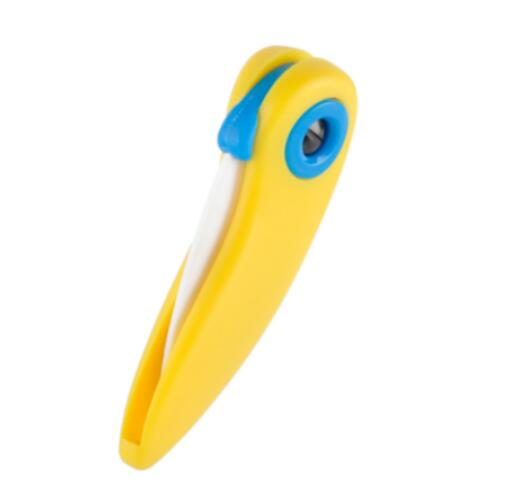 30Pcs Portable Mini Ceramic Bird Pattern Knives