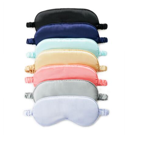 60 Pieces Silk Sleep Portable Travel Multicolor Eye Mask