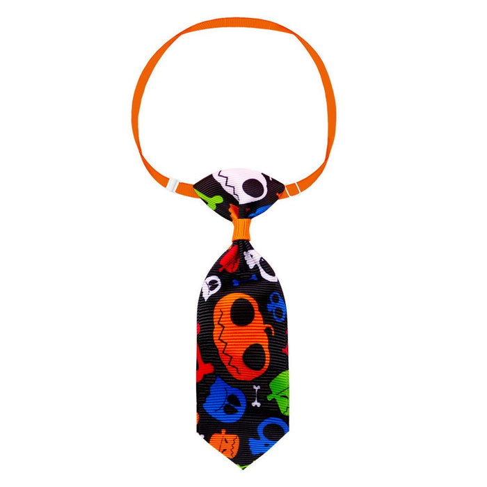 110Pcs Pet Halloween Small Tie