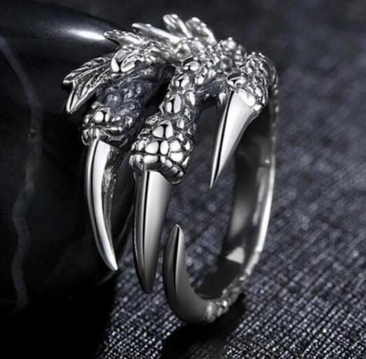 320X Animal Demon Eye Dragon Snake Finger Adjustible Rings