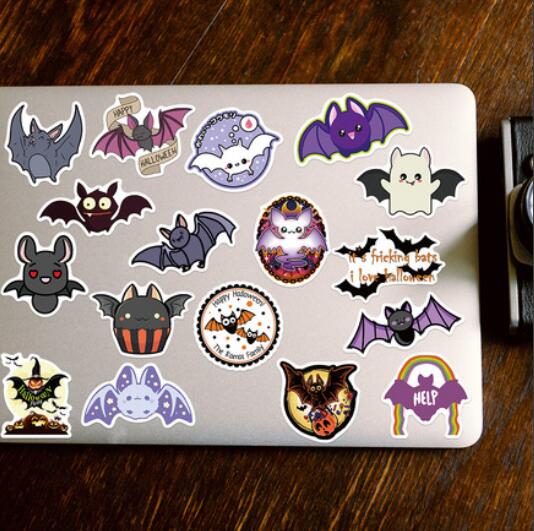 1000X Funny Halloween Ghost Pumpkin Horror Decoration Stickers