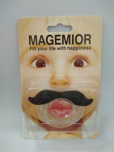 20pcs Of Food Grade Silicone Funny Baby Pacifier